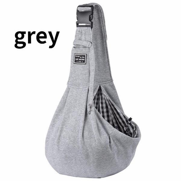 Сумка-переноска для кошек, щенков, уличная дорожная сумка для собак, хлопковая одинарная удобная сумка на слинге, сумка-тоут