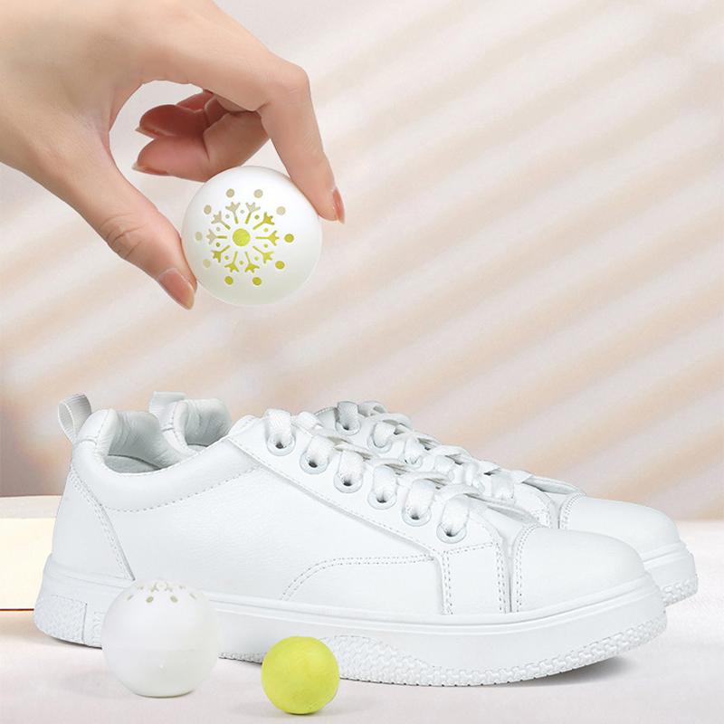 6Pcs Ball Shoe Deodorizer And Freshener Ball Fruity Fragrance Essential Foot Care Deodorant