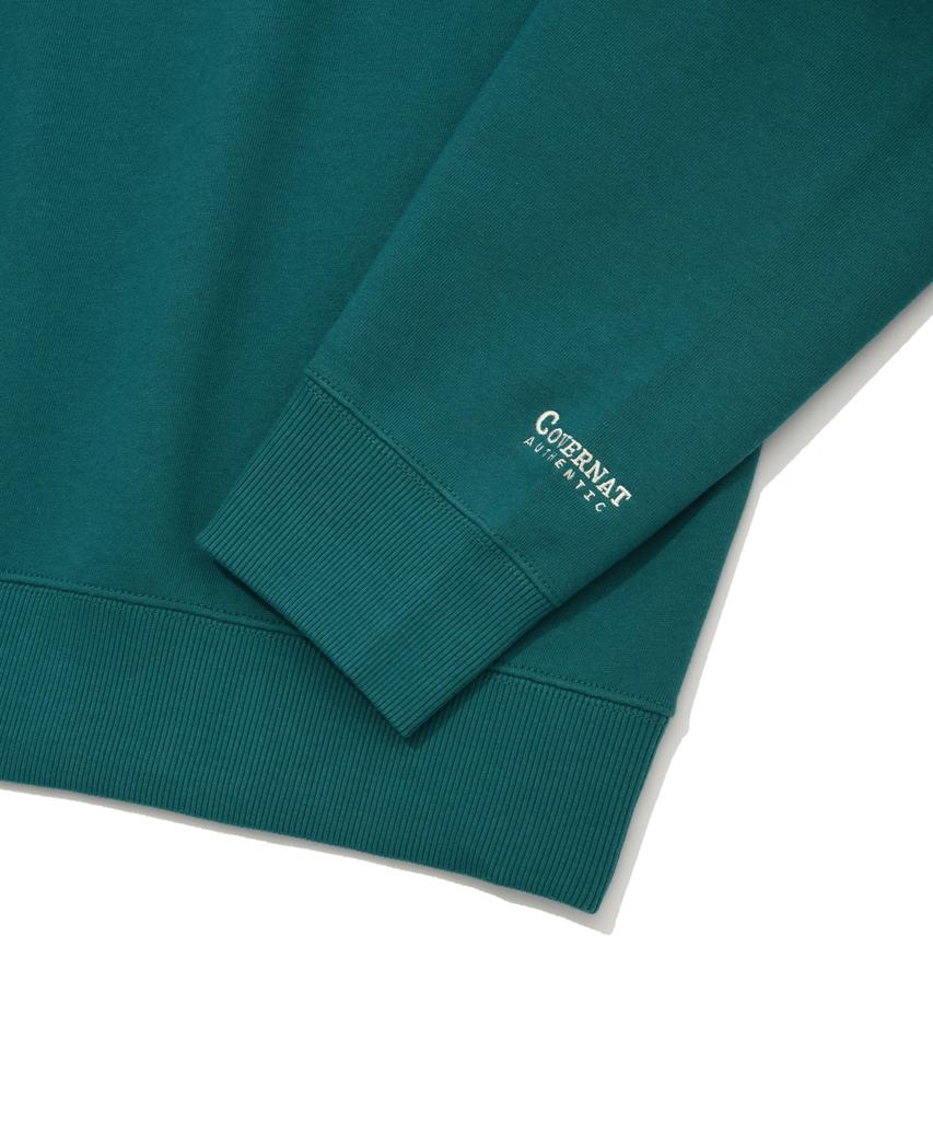 COVERNAT C Logo Sweatshirt Turquoise