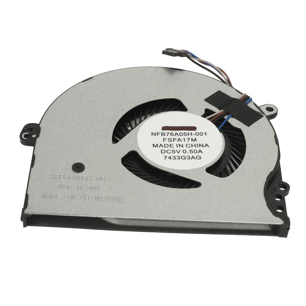 CPU Cooling Fan Professional 4 Pin Power Connector Replacement Laptop Cooling Fan for HP Pavilion