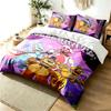Five nights at freddy 3pc Duvet Cover Set Simple Modern Bedding Set Wrinkle Resistant Soft Fabric All Season Use a perfect gift