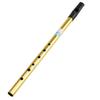 Свисток Sondery Tin Whistle из латуни D-образной формы, золотистого цвета