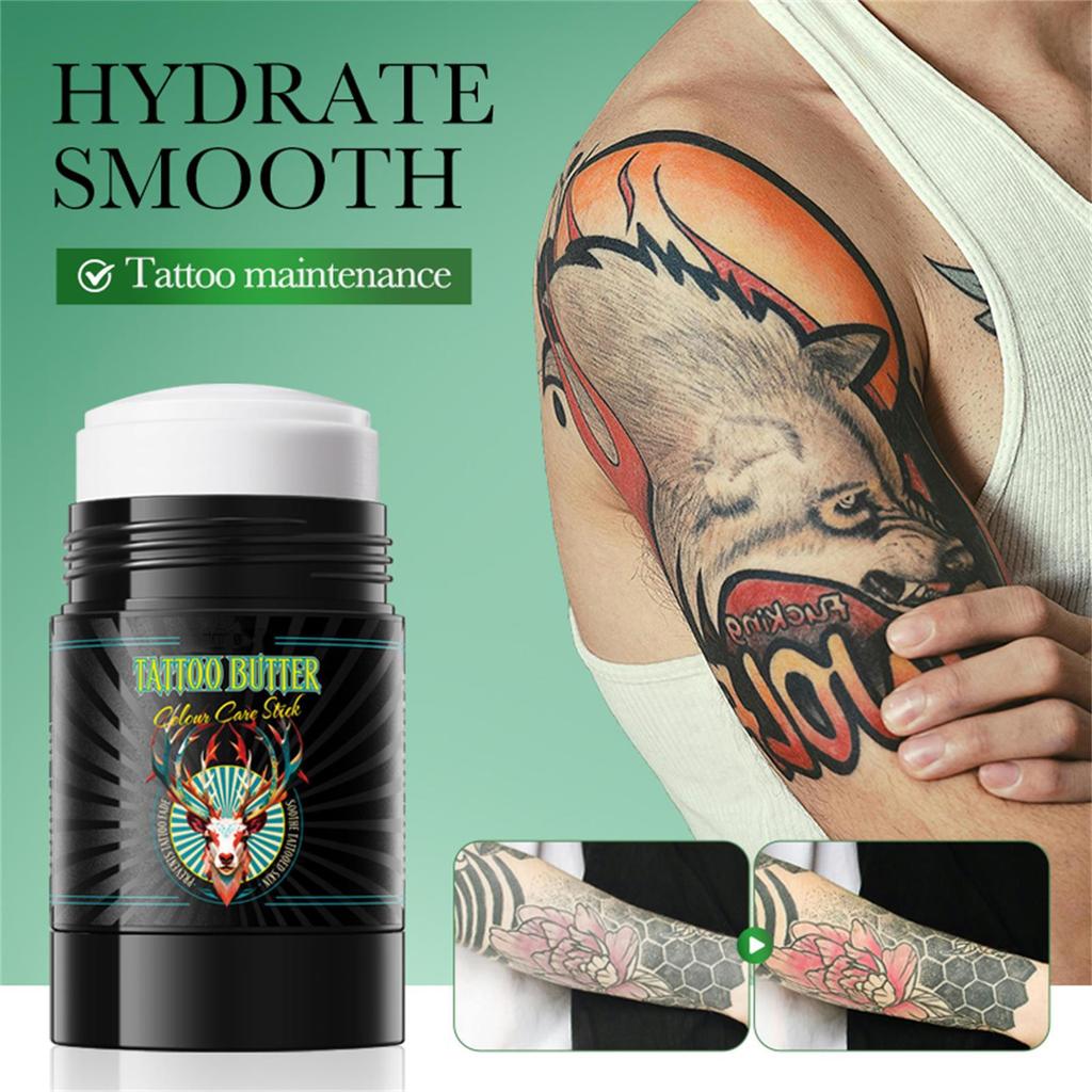 Color Care Stick Moisturizing Keeps Your Tattooed Skin Moisturized And Soft, Preventing Dryness And Flaking