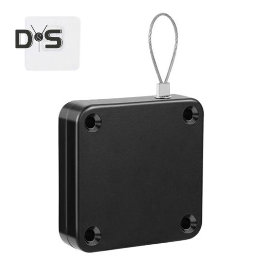 Автоматический дверной доводчик с 1,2-метровой стальной проволокой, регулируемый без пробивки, настенный, для спальни, ванной комнаты, занавески для душа, раздвижной экран, открыватель двери, закрывающее устройство