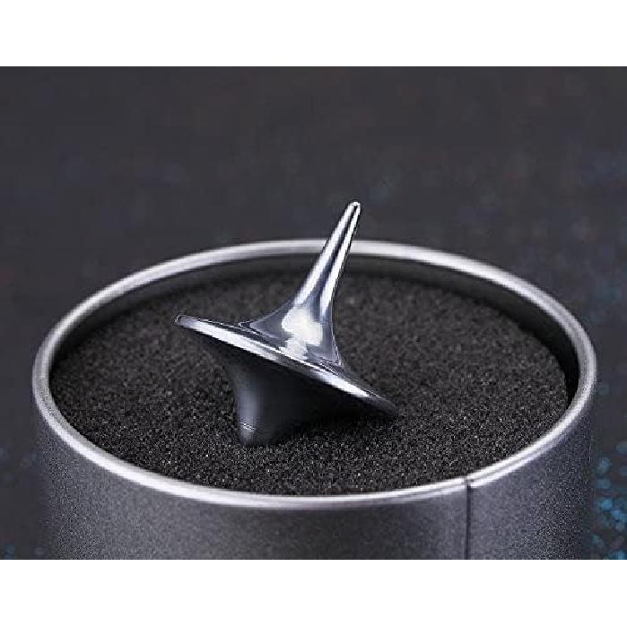 Accurate Spinning Top, Vintage Totem Zinc Alloy Silver Toy Gift