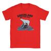 Men's T-Shirts Greenland is Not for Sale  Vintage Cotton Tees Short Sleeve  T Shirt Round Neck Clothes Big Size
