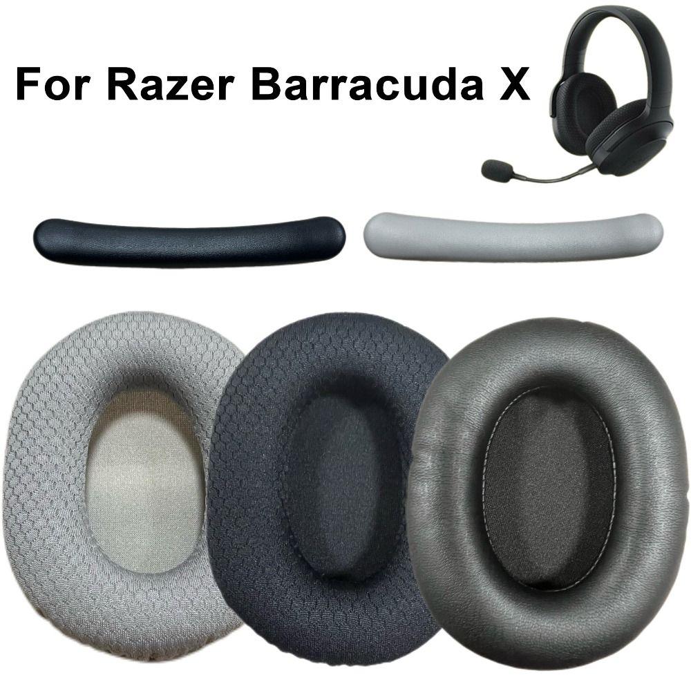 2Pcs Earpads Replacement Ear Cushion Headset Headset Earmuff New Ear Pads for Razer Barracuda X