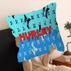 Ashion Cool Brand Vintage H-Hurley Pillow Anime Pillow Sofa Bed Head Pillow Cover Cushion Cover 45X45 Cm Fashion