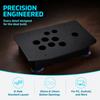 18pcs Acrylic DIY Arcade Controller Case 8-Hole Arcade Cabinet Case Panel Case  For Arcade Game