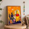 Disney Винни-Пух Хэллоуин DIY Наборы для масляной живописи Ручная роспись Домашний декор Поделки Идеи подарков Для комнаты друзей Набор настенного декора