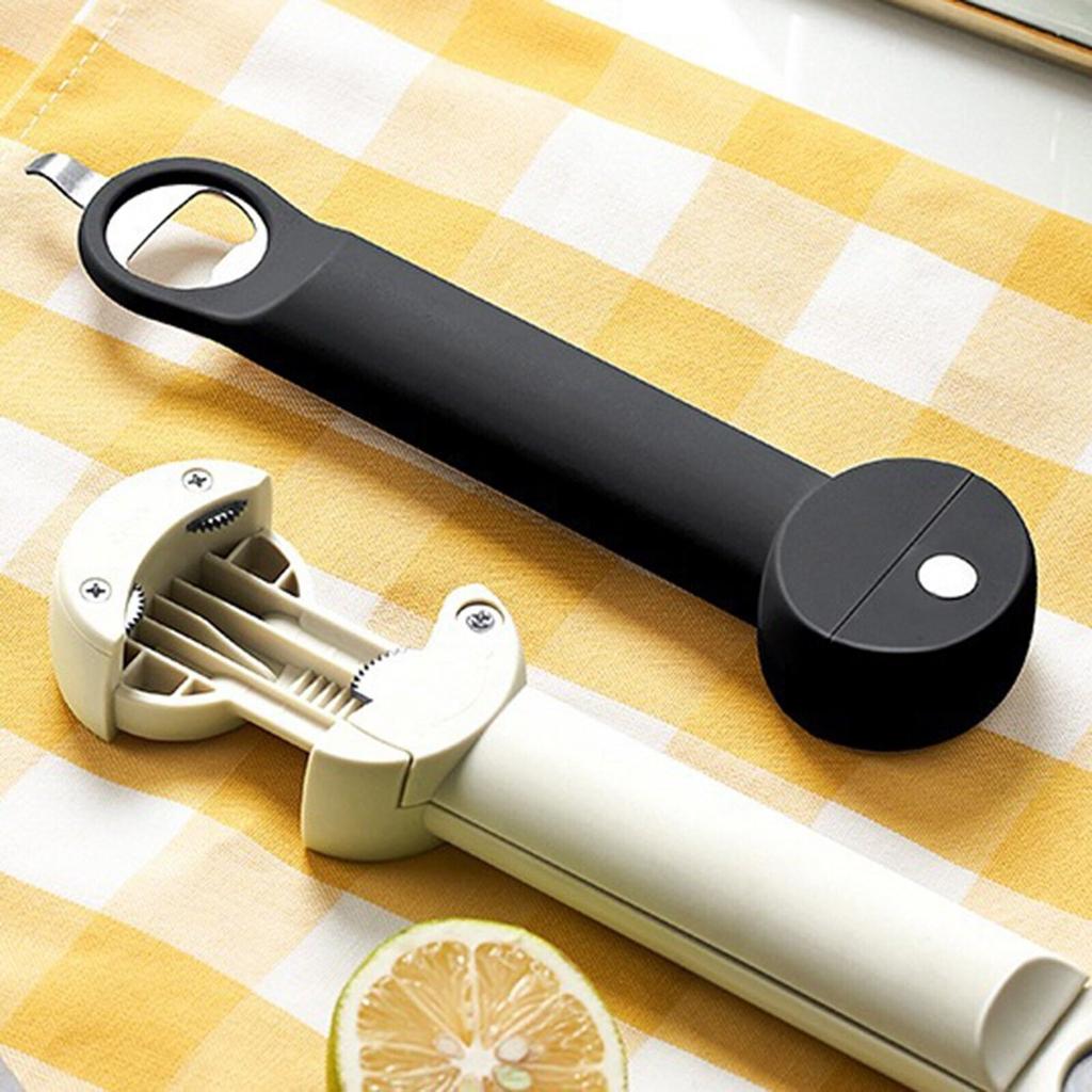 1pc Jar Opener Bottle Opener Can Opener Magnetic Suction Cap Opener BottleOpen:
