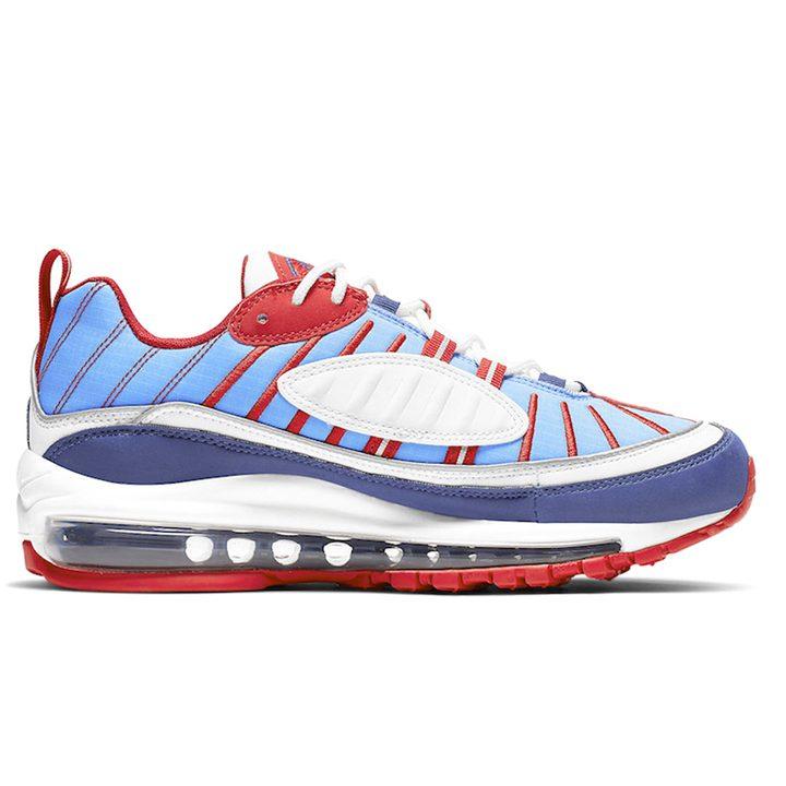 Nike Air Max 98 Синий Красный Белый Женские AH6799-112
