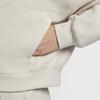 Nike Dri-Fit Оверсайз 24.7 Невероятно Мягкий Быстросохнущий Однотонный Свитшот с Длинным Рукавом Женский свитшот Светло-Коричневый Светло-Железо-Рудный-Серый HQ8189104