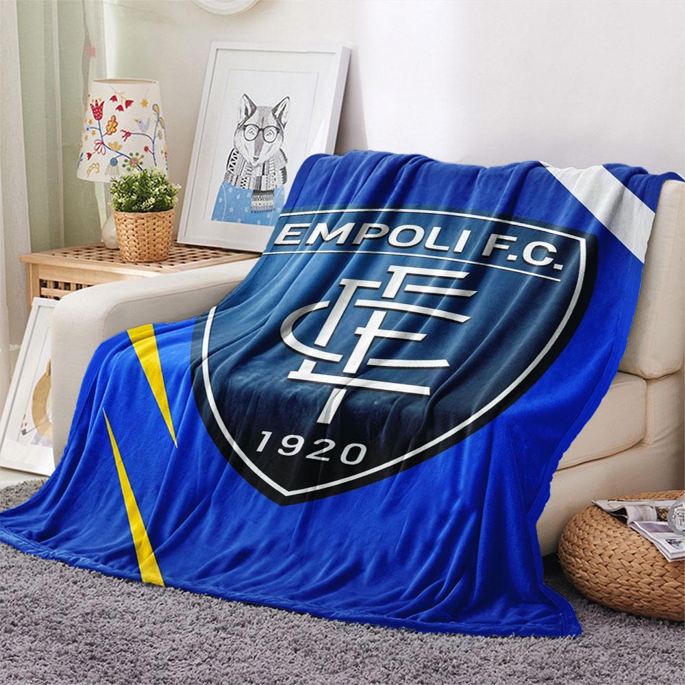 Empoli logo FlAannel Blanket, High quality Comfortable for All Seasons, Home Decor, Warmth and Comfort