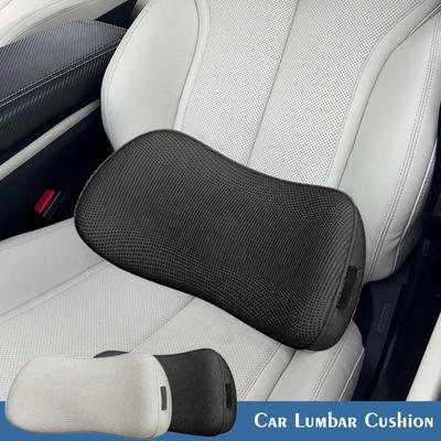 Подушка для автокресла, подушка для защиты поясницы, дышащая, для поясничной поддержки, офисная, автомобильная подушка, аксессуары