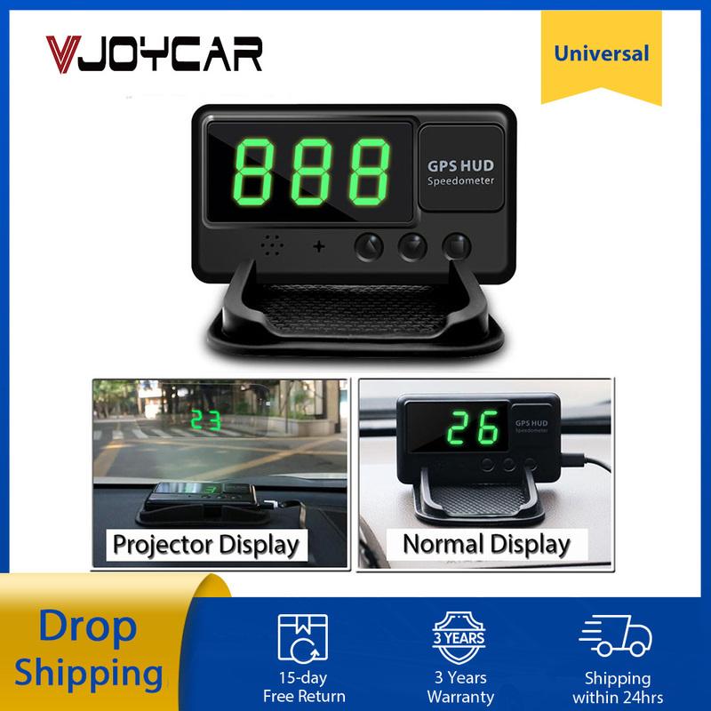 GPS Speedometer C60 HUD Display Car KM/h MPH China Cheap C80 Auto Electronics Speed Display C90 C1090 Large Screen A100 Hud