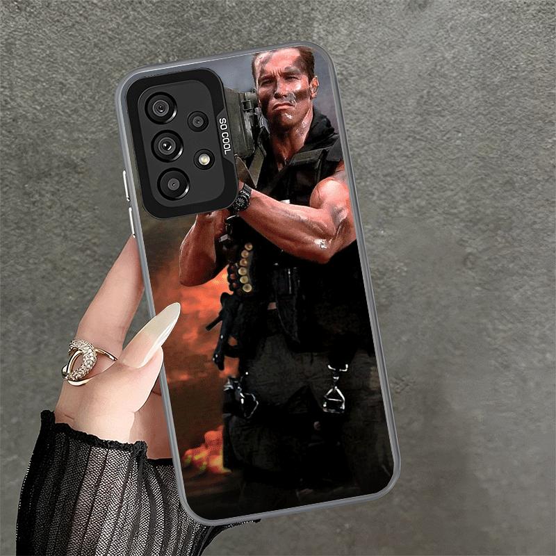 Terminator Arnold Schwarzenegger Shockproof Phone Case for Samsung A17 A16 A15 A14 A37 A57 A36 A56 A26 A35 A55 A25 A34 A54 A24 A