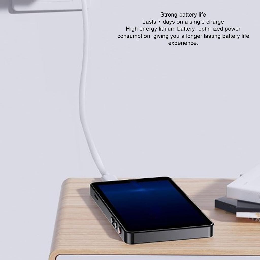 16GB Portable Mp4 Player, 5.2-inch Full Touchscreen MP3 Mp4 Player for Android with Rear Camera, HiFi Digital Music Player, Up To 128GB