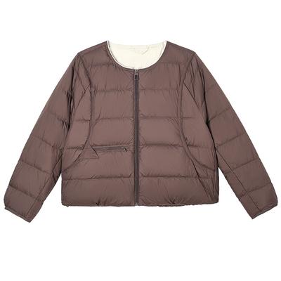 Новая корейская хлопковая куртка на зиму, легкая и свободная корейская повседневная и модная хлопковая куртка без воротника, теплая хлопковая куртка