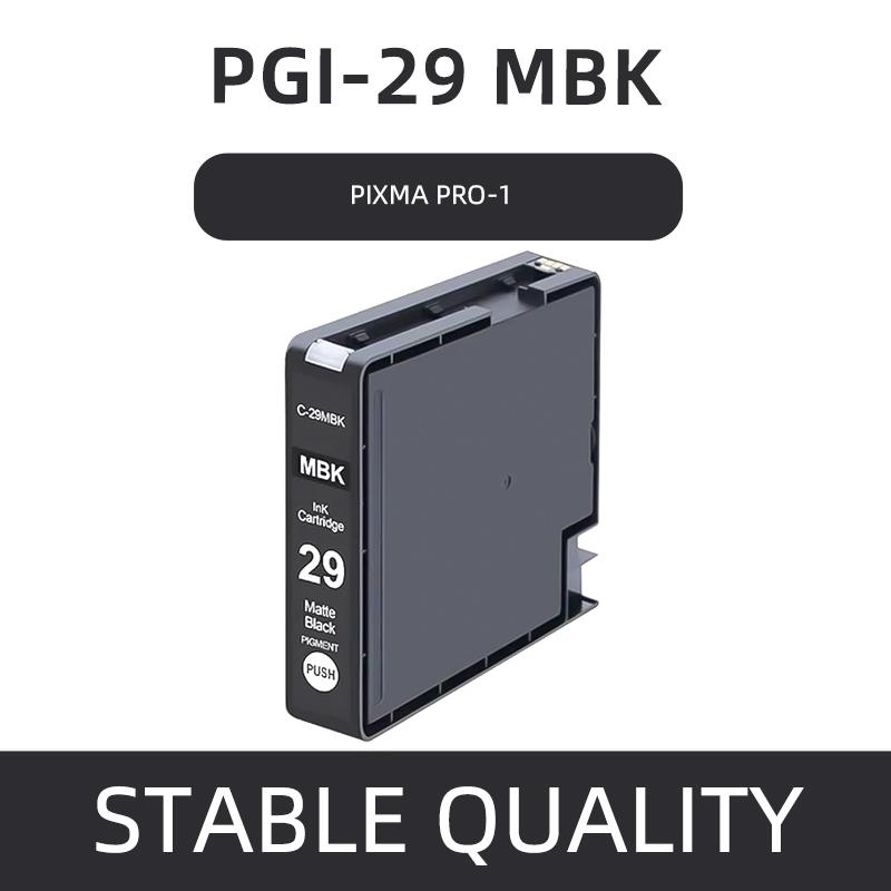 PGI-29 PGI29 Pgi29 Compatible Ink Cartridge With Pigment Ink For Canon PIXMA PRO-1 Pro1 Pro-1 Printer (12 Colors Available)