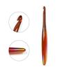 Профессиональный эргономичный крючок для вязания с акриловой ручкой, инструмент для рукоделия из пряжи для начинающих, вязание