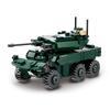2024 Военная штурмовая машина BOXER XM808 DANA M2 BTR-4 Модель боевой машины пехоты Современные строительные блоки Кирпич Детские игрушки