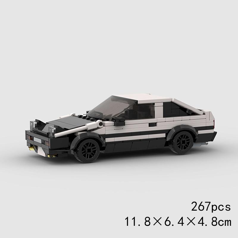 Городская самодельная модель гоночного автомобиля Super Race Car Speed ​​Model Building Bricks: ралли, спорт, гонки, полицейская машина, технический набор, подарок на Рождество.