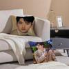South Korea EXOK Idol DDoh Kyungsoo DO Cushion Cover Throw Pillow Cover Hidden Button Durable Polyester Chair Cushion