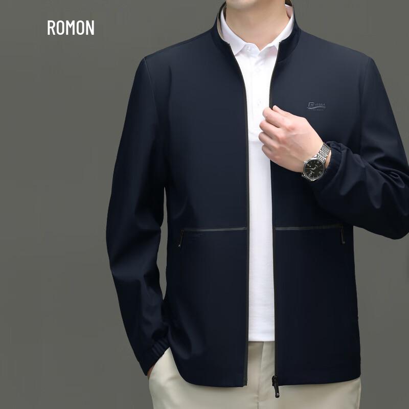 ROMON Мужская куртка в стиле business casual со стойкой