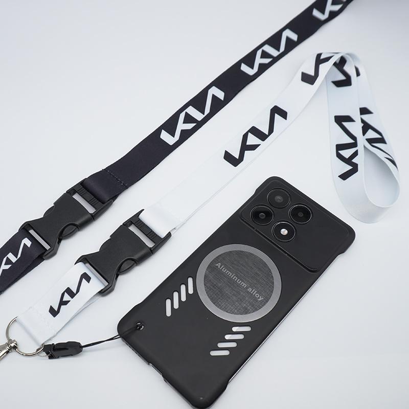 IBGI9 Nylon Printed Badge Lanyard Car Keychain for Kia Sportage Ceed Picanto Rio ProCeed Niro 5 3 4 K7 K5 K8 K3 Ray K9