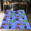 Mario Printed Carpet Rug for Office Chair Living Room Bedroom Kitchen Room Decor Gifts