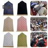 Islamic Prayer Rug Thickened Floor Mat Non-Slip Bottom Prayer Floor Mat for Kids Men Women Forehead Knees Ramadan Eid Gift