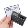 Portable Scientific Calculator Bank Card Handheld Calculator Mini Wallet Calculators