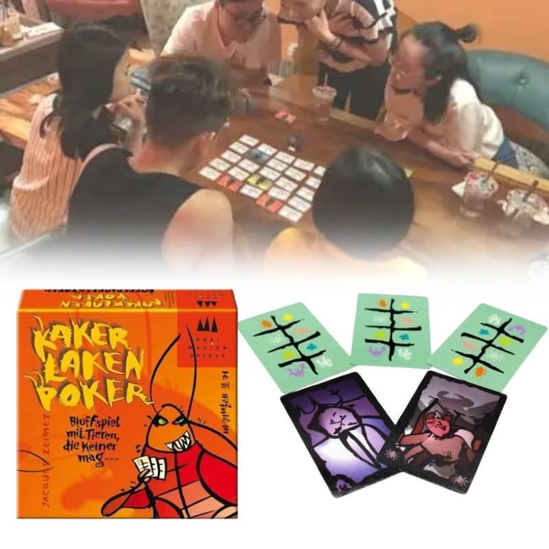Покер Какер Простыня Карточная Настольная Игра Семейная Вечеринка Реквизит Обучающая Игрушка Подарок Детям