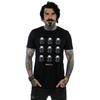 Star Wars Mens The Mandalorian Helmet Pattern T-Shirt