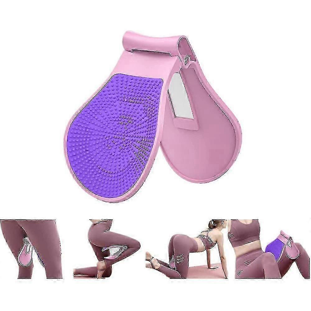 Exerciser Bladder Control Device Pelvic Floor Trainer Thigh Master Muscle Toner Exercise Correcting Buttockspink-purple [ue_m24