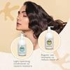 TRue FRoG Шампунь против перхоти и Ежедневный кондиционер для волос для уменьшения шелушения перхоти, питания и разглаживания волос для сухих и пушащихся волос, Сульфа