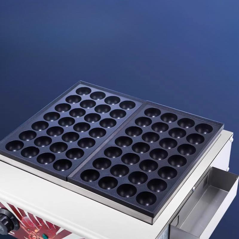 220V Commercial Electric Takoyaki Maker Grill Octopus Meat Ball Baking Machine Non-stickr Snack Machine