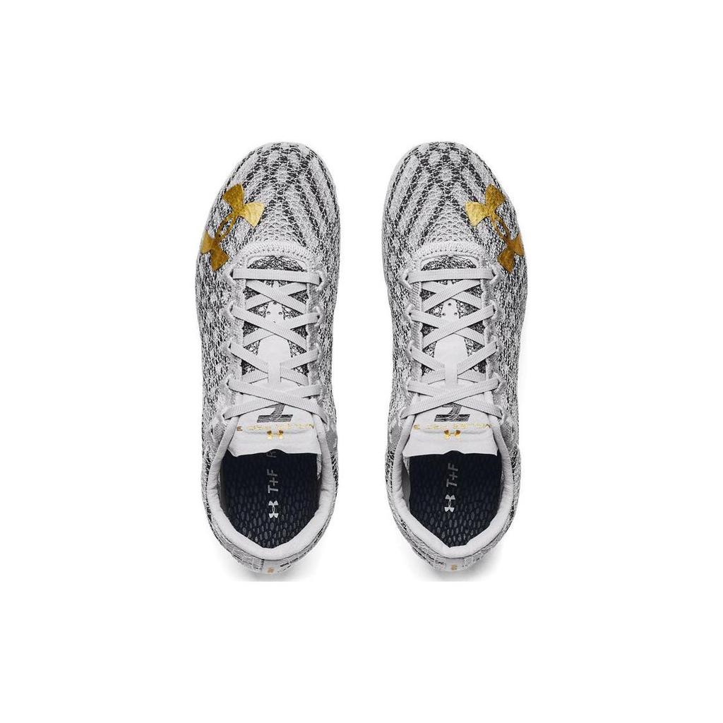 Under Armour Кроссовки унисекс HOVR Miler Miler Pro 3 Halo Grey Metallic Victory Gold Grey 3023397-101