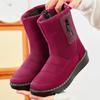 Cotton Shoes Winter Long Cotton Boots with Pile Thick Boots Outdoor Warm Sports Snow Boots
