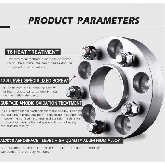 Проставки колес Embers PCD 5x115 ЦО 71.6 M14x1.5 Для Chrysler 300 300C SRT8 Dodge Challenger Kia Amanit Адаптер колеса 1 шт. Накачка шин 1