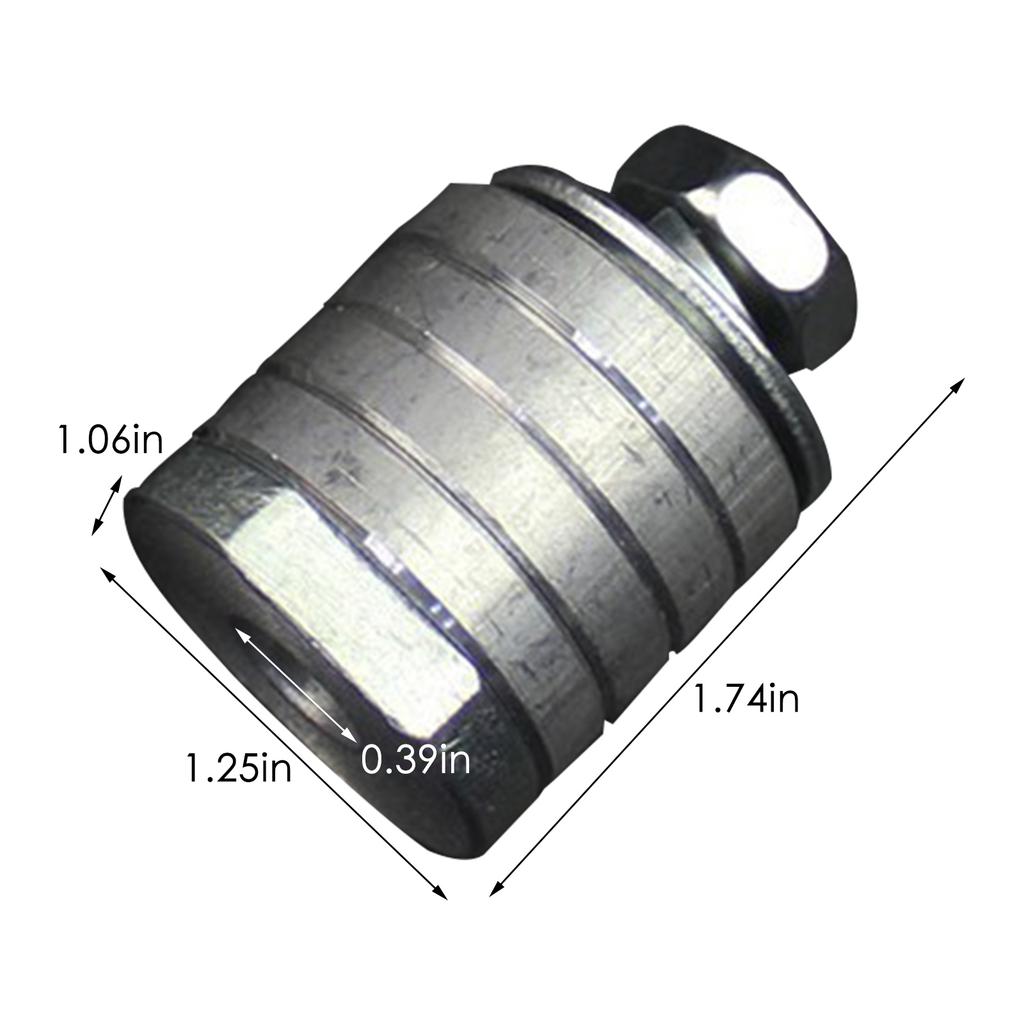 Практичная угловая шлифовальная машина для адаптера для обработки канавок, тип 100/125, стопорные гайки, фланец, внутренний внешний комплект для различных долбежей