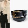 New Simple and Versatile Crocodile Pattern Women's Belt Decorative Skirt Fashionable Casual Trousers