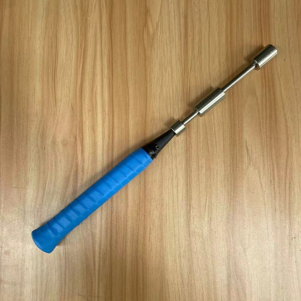 Съемный тренажер для свинга ракетки Инструмент для тренировок из нержавеющей стали Бадминтон Ракетные виды спорта