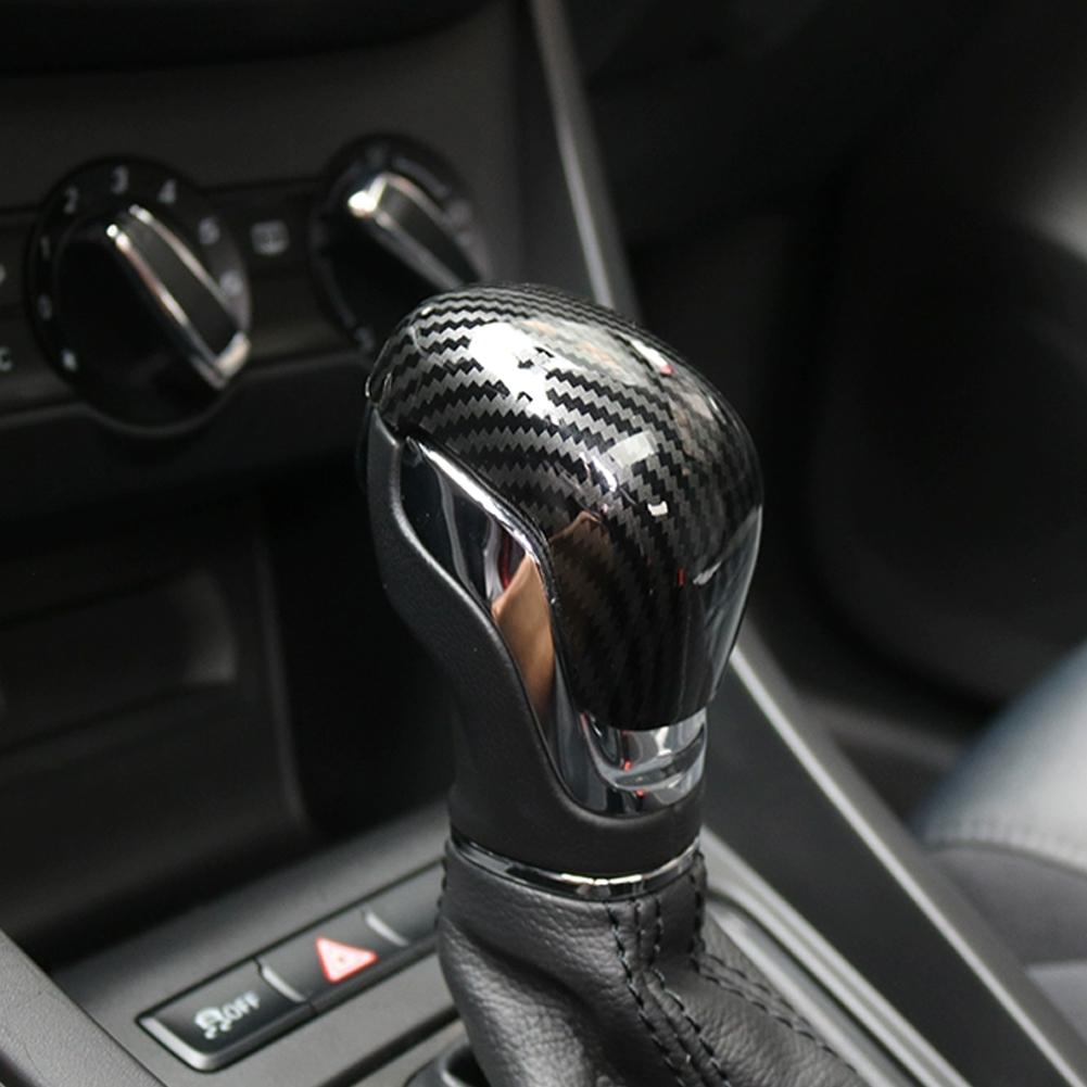 Для MG ZS 2017 2018 2019 2020 EV MG6 углеродное волокно ABS ручка переключения передач автомобиля головка крышки отделка автомобильные аксессуары интерьер