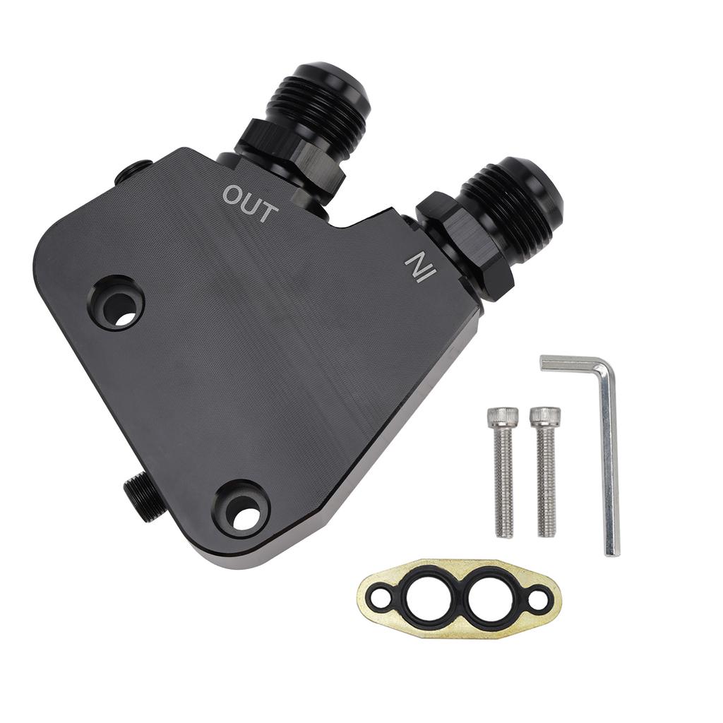 Engine Oil Cooler Adapter Kit For Corvette GM LS LS1 LS2 LS3 LS6 05-19 (5-Pack)