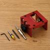 Door Lock Installation Kit | Rigid AluminumAlloy Body, Latch Jig, for Home