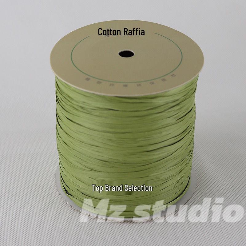 250 м Рафия Хлопок Солома Рулон для DIY: Шляпы и сумки ручной работы, бесплатная доставка