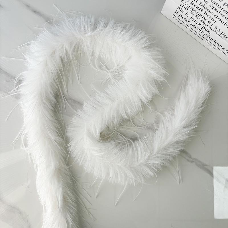 Разноцветная имитация марабу-перьев индейки для костюмов и пижам, сделанных своими руками