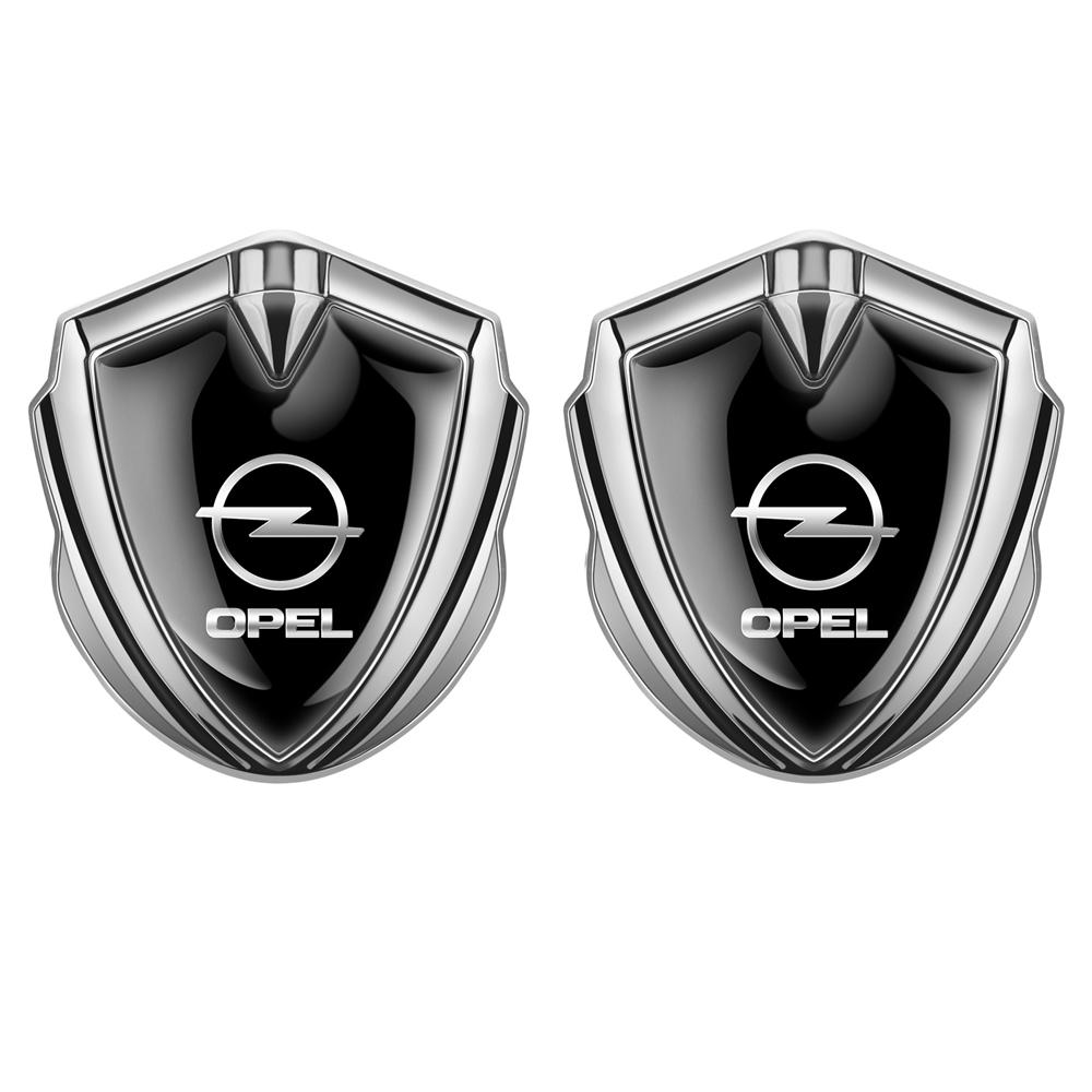 dajfhk1 1/2Pcs Car Metal Shield Logo Car Side Window Body Badge Stickers for Opel Astra H G Insignia Antara Ampera Mokka Zafira Corsa